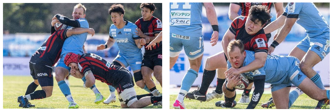 ＜NTT JAPAN RUGBY LEAGUE ONE2023-24第4節 試合結果＞ 画像