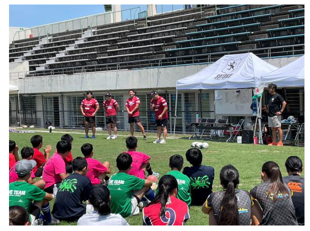 崇徳高校ラグビー祭 ジュニアラグビー交流戦 画像