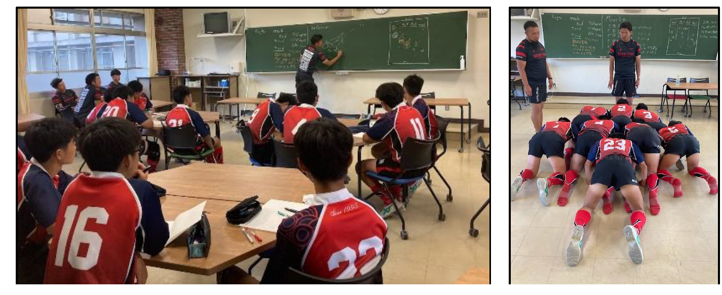 安芸南高校での交通安全活動＆ラグビー教室について 画像