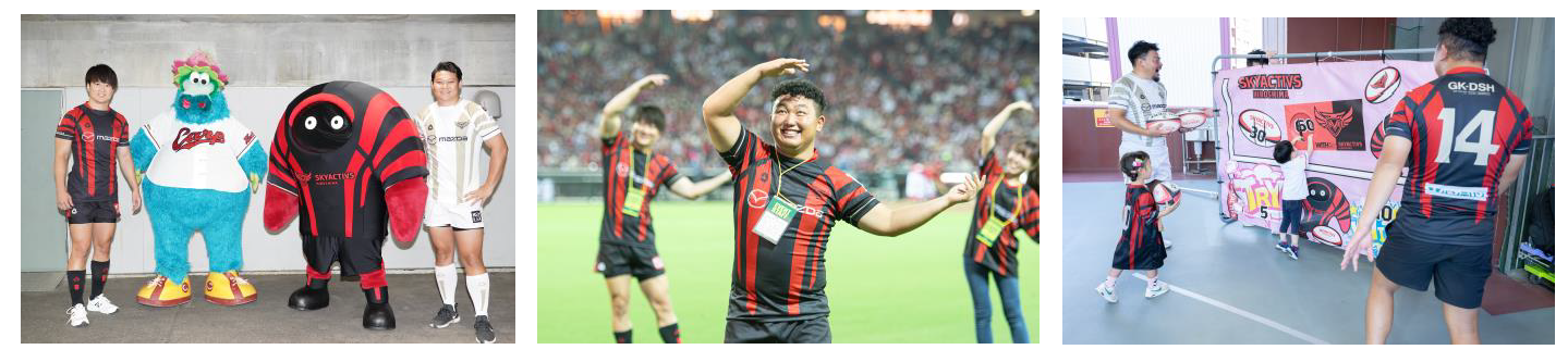 【地域交流イベント】8月1日広島東洋カープでの始球式を実施 画像