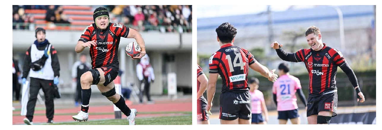 ＜NTT JAPAN RUGBY LEAGUE ONE2024-25第3節 試合結果＞ 画像