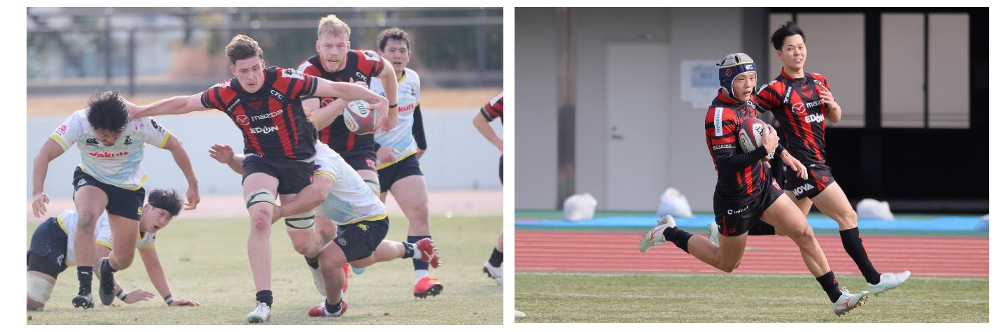 ＜NTT JAPAN RUGBY LEAGUE ONE2024-25第4節 試合結果＞ 画像