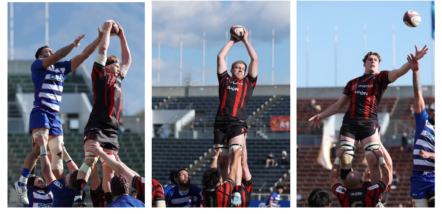＜NTT JAPAN RUGBY LEAGUE ONE2024-25第2節 試合結果＞ 画像
