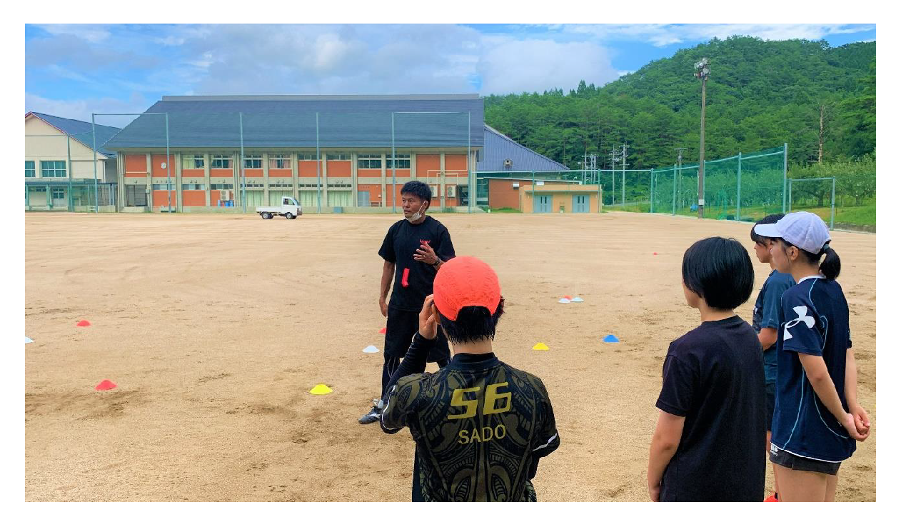 加計高校芸北分校様、広島ラガール様 合同練習サポート 画像