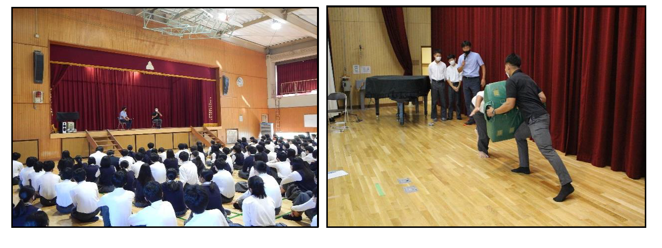 【活動情報 】 9月2６日 齊藤選手 「職業講話」の講師務める！ 画像