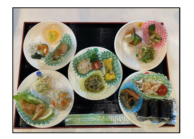 広島国際大学 健康レシピコンテストの審査員サポート 画像