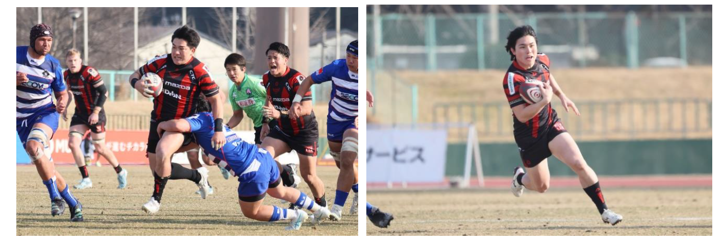 ＜NTT JAPAN RUGBY LEAGUE ONE2024-25第8節 試合結果＞ 画像